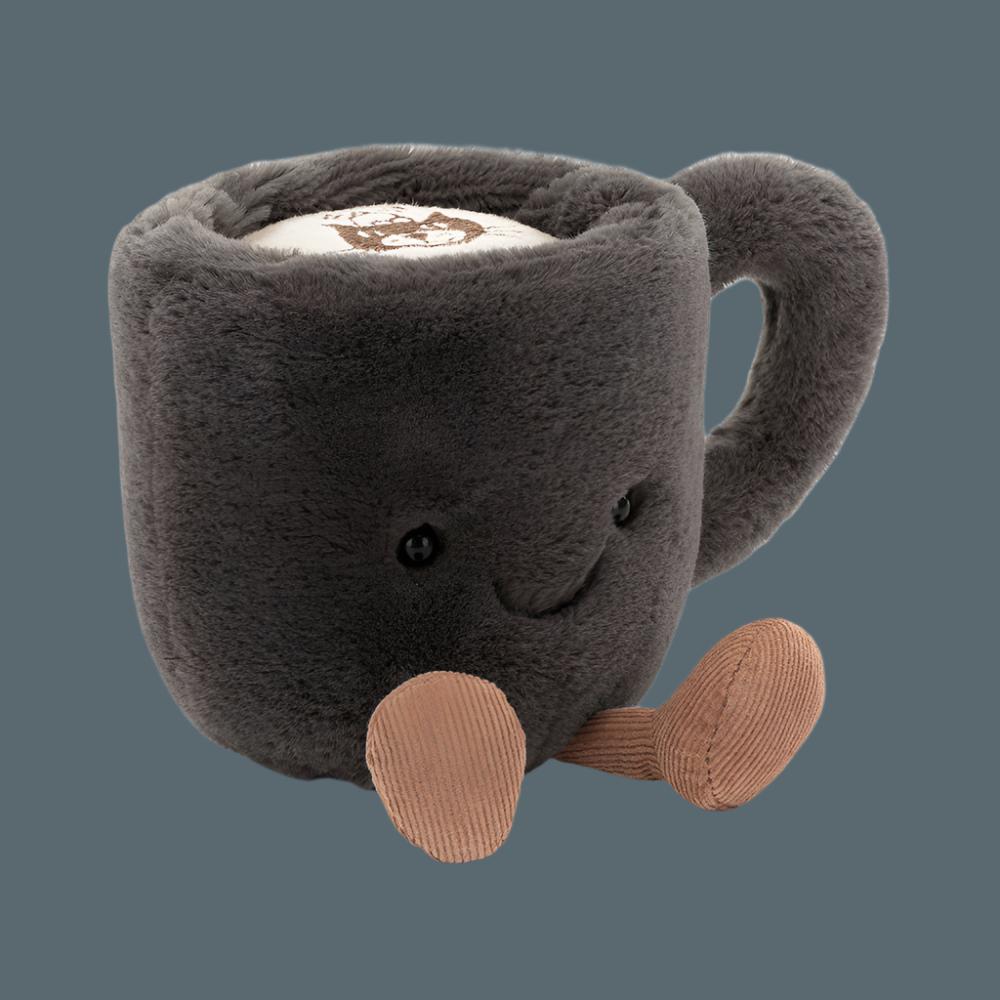 Jellycat Amuseables Coffee Cup | Jellycat Soft Stuffed Animals Toys | Thanksgiving Christmas Halloween Gifts