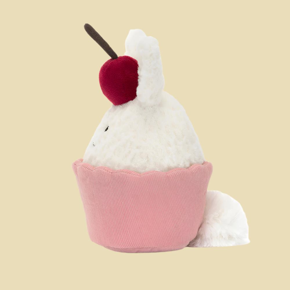 Jellycat Dainty Dessert Bunny Cupcake 1