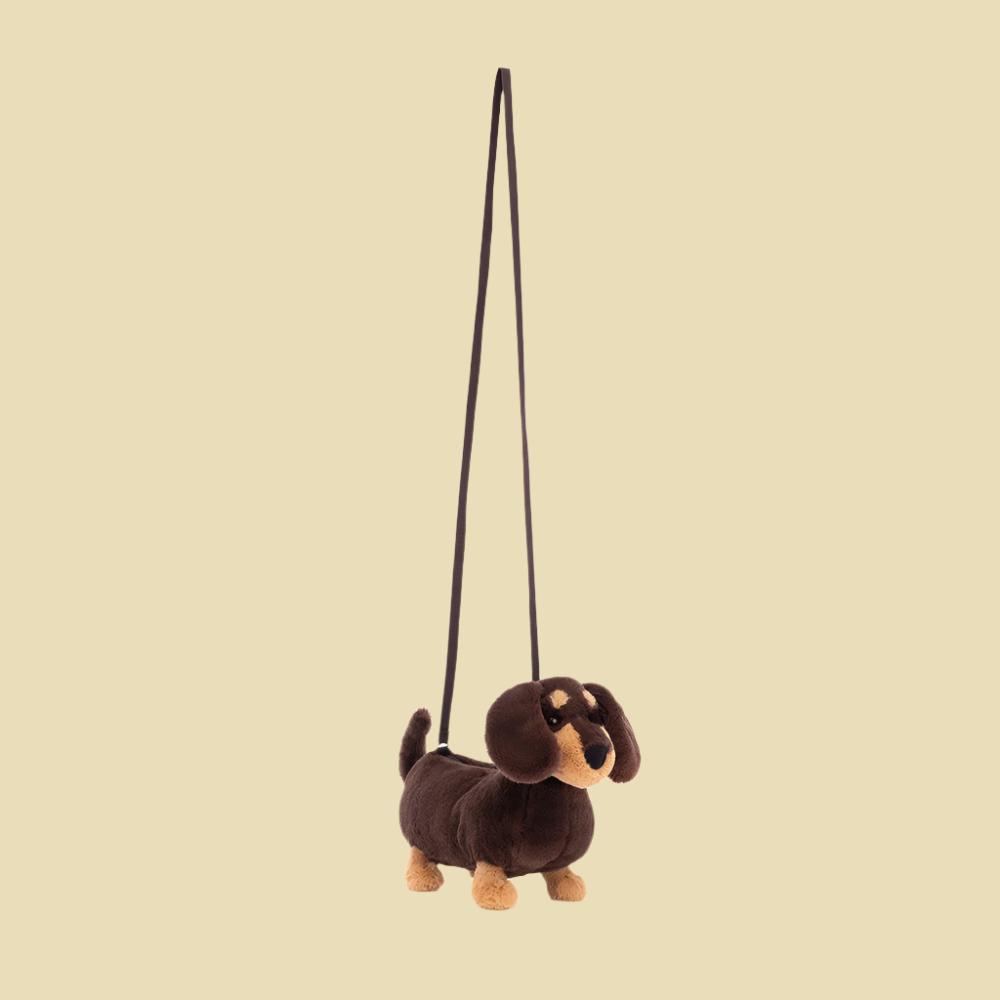 Jellycat Otto Sausage Dog Bag 1